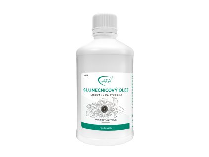 AKH SLUNEČNICOVÝ ROSTLINNÝ OLEJ (Objem 500 ml)