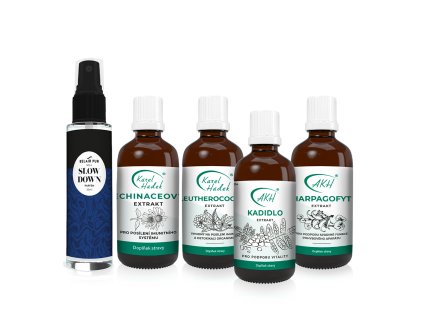 1. Aromaterapeutická KH a.s. EXTRA EXTRAKTY pro spokojené tělo i duši (Provedeni sada)