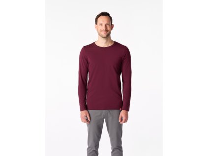CALI Pánské tričko bordó (Barva Bordó, Velikost 3XL)