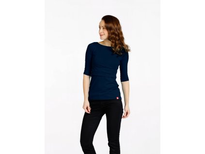 AURORA Kojicí tričko navy (Barva Navy, Velikost 36)