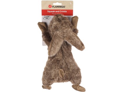 Flamingo Forre Hracka pro psy Kralik hnedy 33cm 2012202409493765511