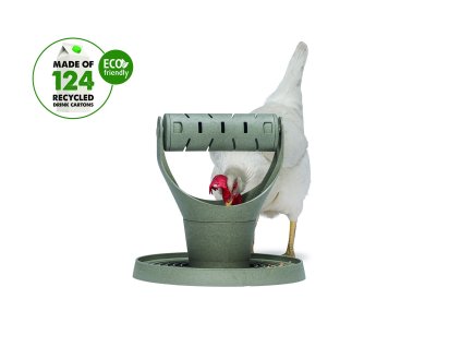 Beeztees Play&Snack Tower Krmítko pro drůbež šedé 30cm