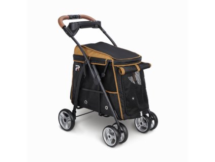 903KBHS 1 kocarek pro psy petstro city stroller do 28 kg (cerno hneda)