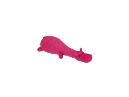 BEIRJ05710 1 latexova hracka pro psy misoko hroch fialovy 227 cm