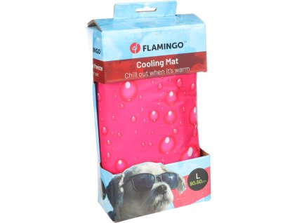 Flamingo Chladící podložka fuchsiová L 90x50cm