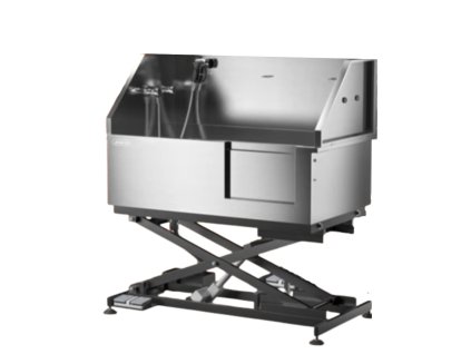 S10JRP 1 nerezova vana s elektrickym zdvihem jirpet 127 x 67 x 36 102 cm