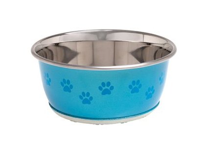miska nerez pes selecta modra s tlapkami 950ml 16cm 230420162324517637