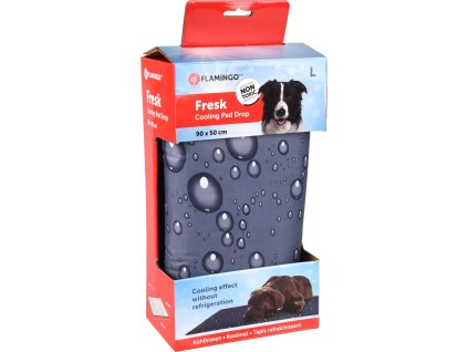 COOLING PAD FRESK DROP GREY L 90x50CM 2204202112425610155