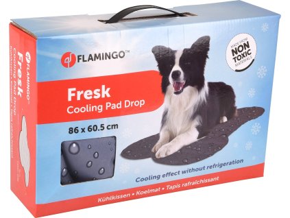 Flamingo Chladici podlozka kost seda vzor kapky 60x86cm 100420241008311655