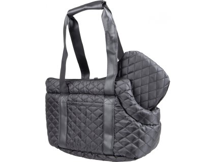 Flamingo Taska pro psa cestovni cerna BAILEY 38x20x18cm 0303202114363490302