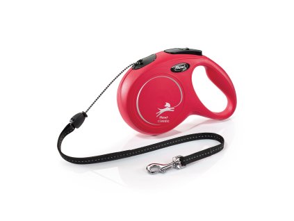 FLEXI Voditko New Classic M lanko 8m cervene 1408202518461650739