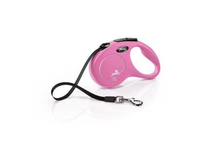 FLEXI Voditko New Classic S pasek 5m ruzove 1508202510402432423