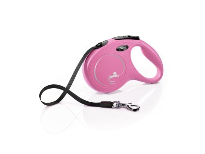 FLEXI Voditko New Classic M pasek 5m ruzove 1508202510164596189