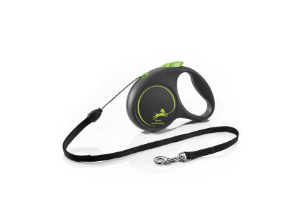 FLEXI Voditko Black Design S lanko 5m cerno zelene 2207202516242815087