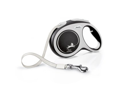 FLEXI Voditko New Comfort L pasek 5m cerne 1108202515065483210