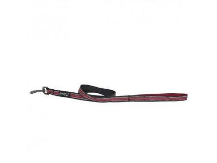 Červené vodítko pro psy SPORT 1,2M X 20MM