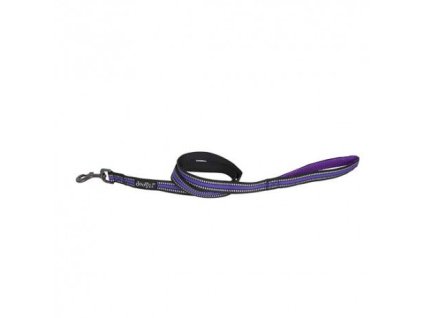 Fialové vodítko pro psy SPORT 1,2M X 20MM