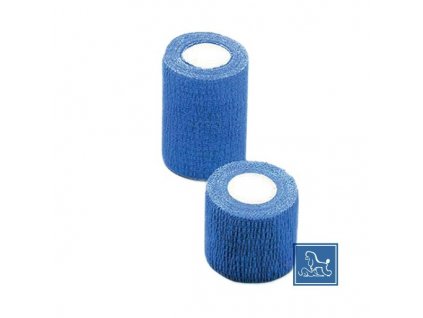 Elastická bandáž modrá (Velikost 5 cm x 4,5 m)