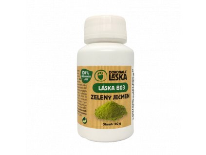 LÁSKA B03 Zelený ječmen (Objem 50 g)