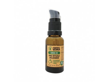 LÁSKA 50 Pro rychlé zklidnění pro psy (Objem 20 ml)