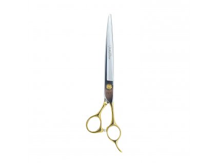 Nůžky TPL Janita Plunge line 7,5" (19 cm) rovné - zlaté kroužky