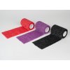 65STE683 5 elasticka bandaz show tech 75 cm x 45 m fialova se trpytkami