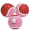 ANHMSK70136 1 hracka pro psy misoko tenisove micky 3 ks 75 cm ruzove