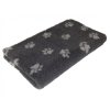 Pelíšek pro psy VetBedding Premium - výška 30 mm (tmavě šedá – šedé tlapky)