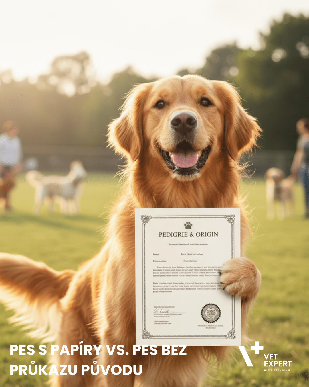 Pes s papíry vs. pes bez průkazu původu: vyplatí se „papíry“ pro psa?