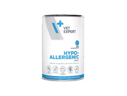 vet expert hypoallergenic insect 6x400g mokra karma weterynaryjna dla psow