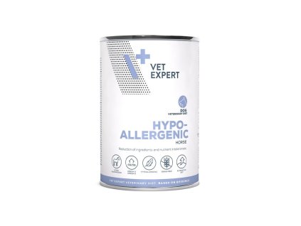 vet expert hypoallergenic horse 6x400g mokra karma weterynaryjna dla psow