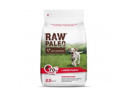 RAW PALEO Large PUPPY 2,5 kg v3