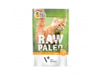 RawPaleo Cat Adult Turkey 1