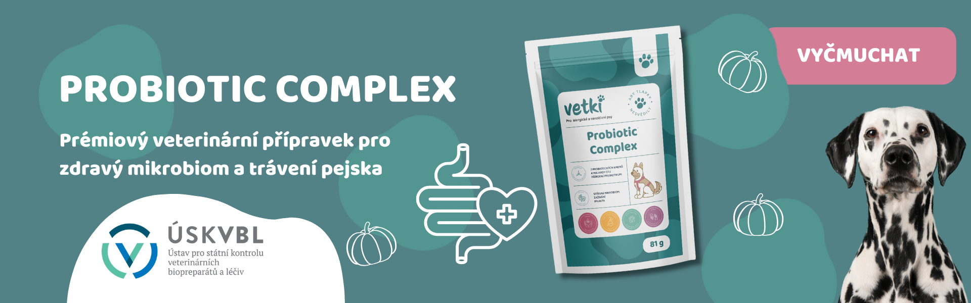 Probiotika pro psy: zdraví začíná ve střevech