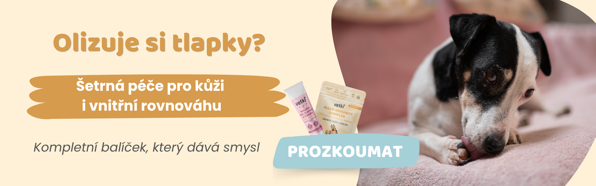 Balíček spokojená tlapka