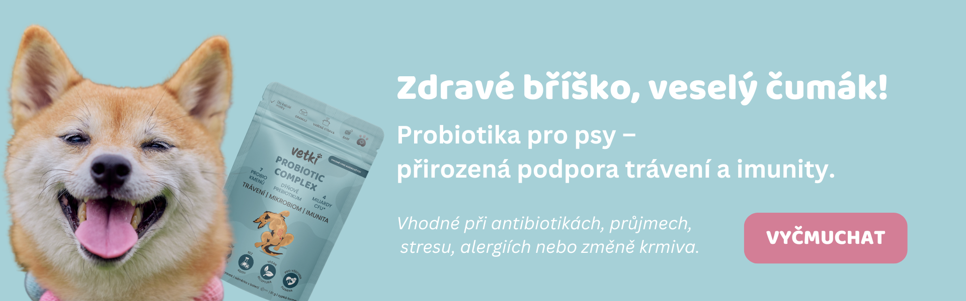 Probiotic Complex pro psy