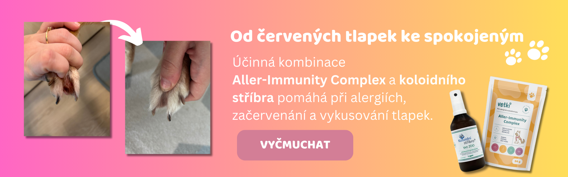Balíček spokojená tlapka