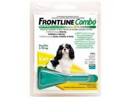 Frontline Combo spot-on Dog S 3x0,67ml 2-10 kg