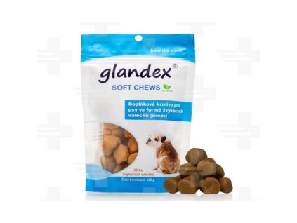 GLANDEX SOFT CHEWS 30ks, 120 g