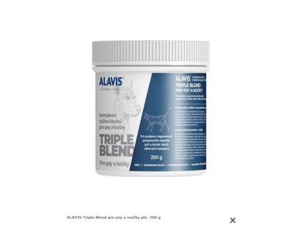 ALAVIS Triple Blend pre psy a mačky plv. 200 g