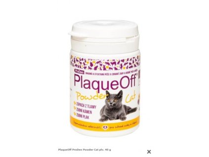 PlaqueOff ProDen Powder Cat plv. 40 g