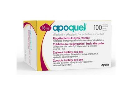 APOQUEL 16 mg žuvacie tablety pre psy 100 tbl.