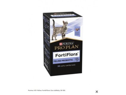 Purina VD Feline FortiFlora žuv.tablety 30 tbl.