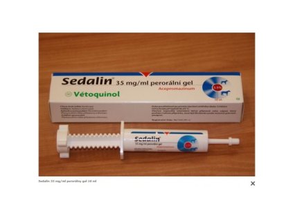 Sedalin 35 mg/ml perorálny gel 10 ml
