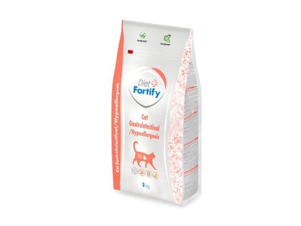 FORTIFY Diet Cat Gastrointestinal/ Hypoallergenic 3 kg