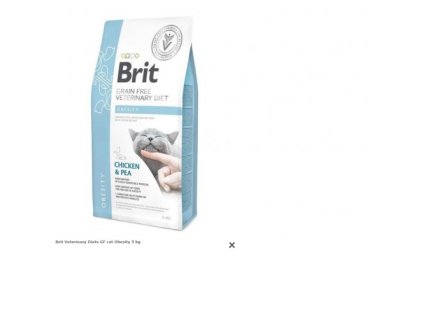 Brit Veterinary Diets GF cat Obesity 5 kg