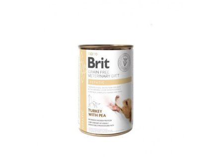 Brit Veterinary Diets GF dog Hepatic 400 g konzerva