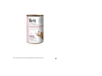 Brit Veterinary Diets GF dog Hypoallergenic 400 g konzerva