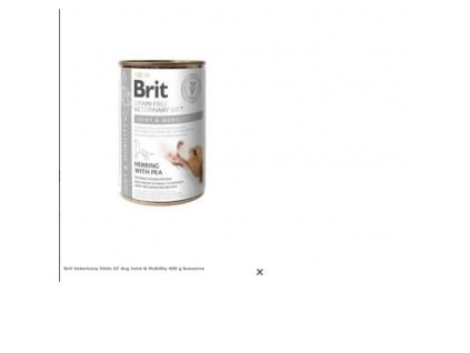 Brit Veterinary Diets GF dog Joint & Mobility 400 g konzerva