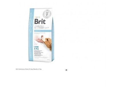 Brit Veterinary Diets GF dog Obesity 12 kg